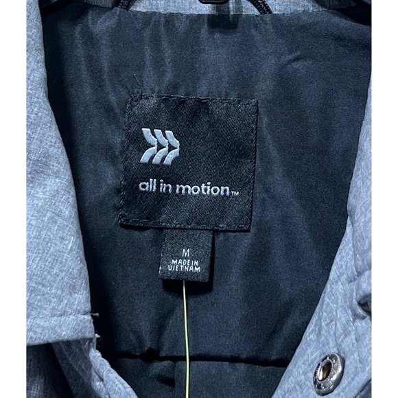All In Motion - Men's Lightweight Insulated Jacket, Grey, Medium - Picture 10 of 16